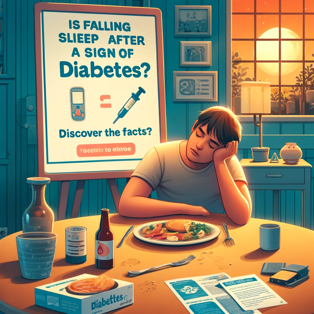 **"Is Falling Asleep After Eating a Sign of Diabetes? Discover the Facts"**